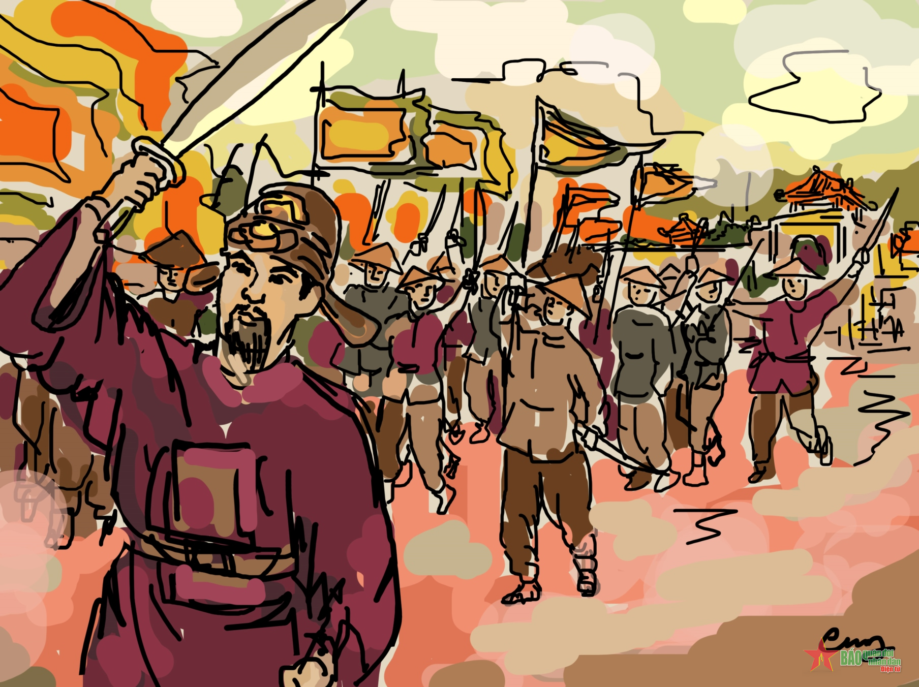 Người chỉ huy đoàn quân nghĩa dũng